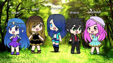 The krew in gacha life!! | ItsFunneh Amino