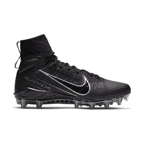 Nike Alpha Huarache 7 Elite Black/Silver Lacrosse Cleats | SportStop ...