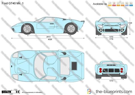 Dimensions ford gt40 #3 in 2023 | Ford gt40, Ford gt, Ford gt price