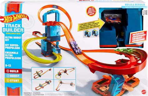 Hot Wheels Track Builder Unlimited Ultra Boost Kit, track set GLC97 ...