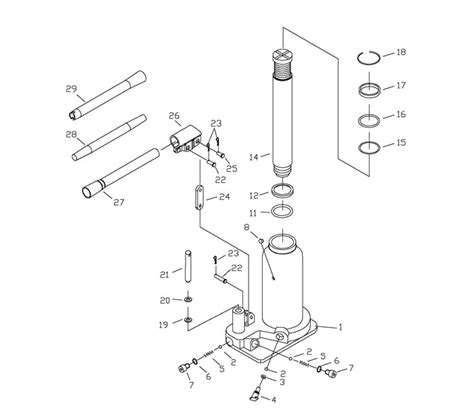 Hydraulic Bottle Jack Replacement Parts – Best Pictures and Decription ...