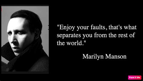 Best 82 Amazing Marilyn Manson Quotes - NSF - Music Magazine