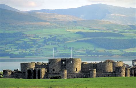 Beaumaris Castle on the Isle of Anglesey, North Wales | British castles ...