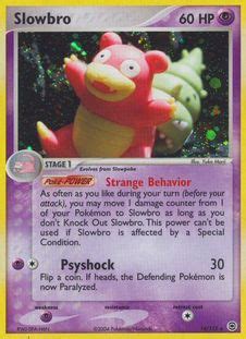 Game Card: Slowbro (Pokémon TCG(Fire Red-Leaf Green Set) Col:PKM-FLS-EN014