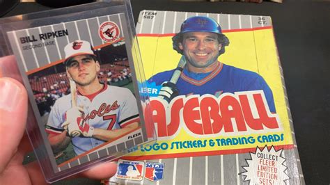 BILLY RIPKEN F__K FACE SEARCH IN 1989 FLEER WAX - YouTube