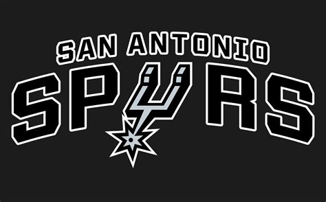 Black San Antonio Spurs Logo