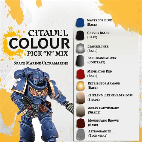 Guias de pintura Citadel Color PICK ‘N’ MIX Ultramarines | Miniaturas ...