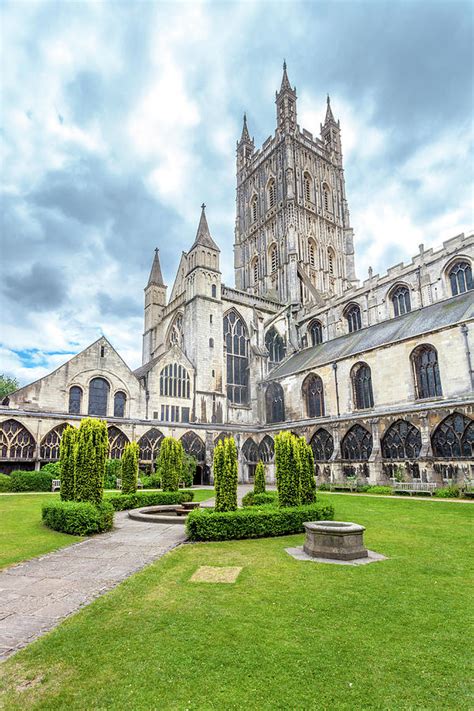 Gloucester Cathedral exterior Photograph by W Chris Fooshee | Fine Art ...