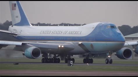 'Air Force One' VC-25A Boeing 747-2G4B at RAF Fairford - NATO Summit ...