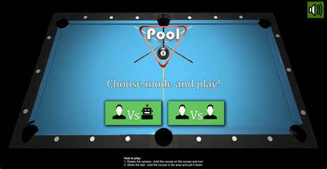 🕹️ Play 3D Pool Game: Free Multiplayer Online 8 Ball Billiards Game ...