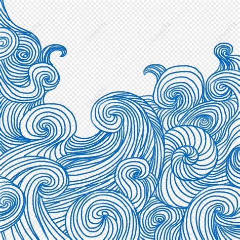 Wave Pattern, Waves Wavy, Blue Waves, Spray Free PNG And Clipart Image ...