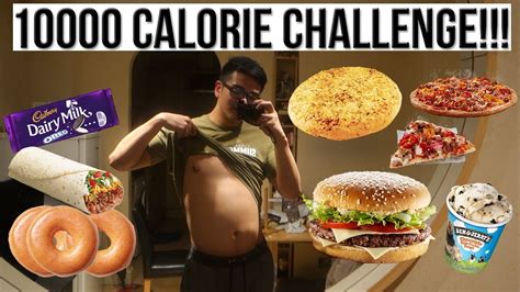 10,000 CALORIE CHALLENGE! | Again... - YouTube