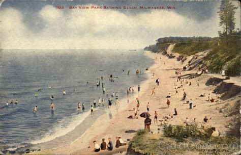 Bay View Park Bathing Beach Milwaukee, WI