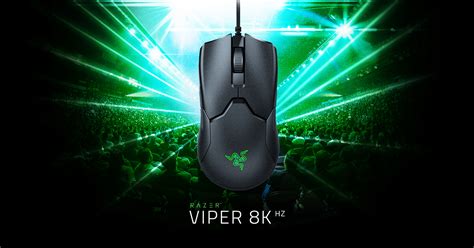 Razer Viper 8KHz Ambidextrous Esports Gaming Mouse - Black (RZ01 ...