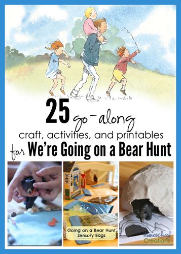 25+ Activities, Crafts, and Printables for We’re Going on a Bear Hunt