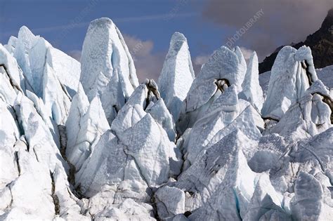 Glacial ice formations - Stock Image - C012/1859 - Science Photo Library