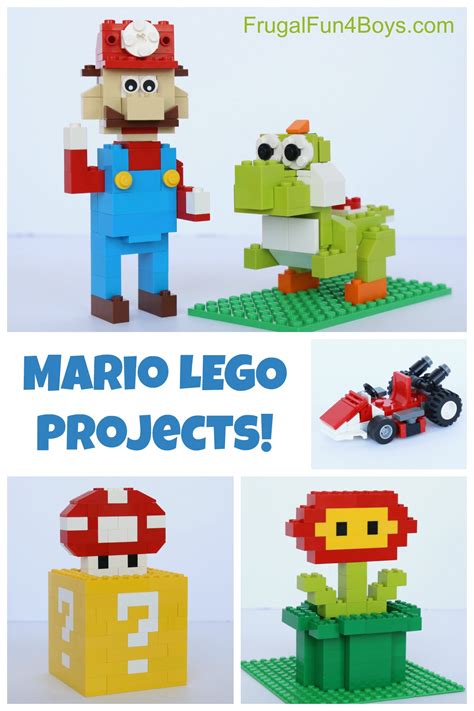 Mario LEGO Projects with Building Instructions - Frugal Fun For Boys ...