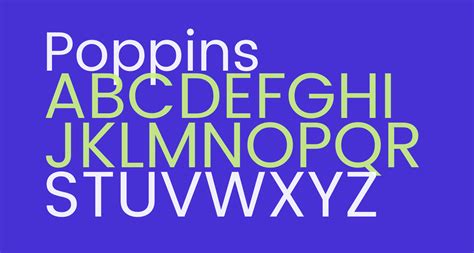 Poppins free Font - What Font Is