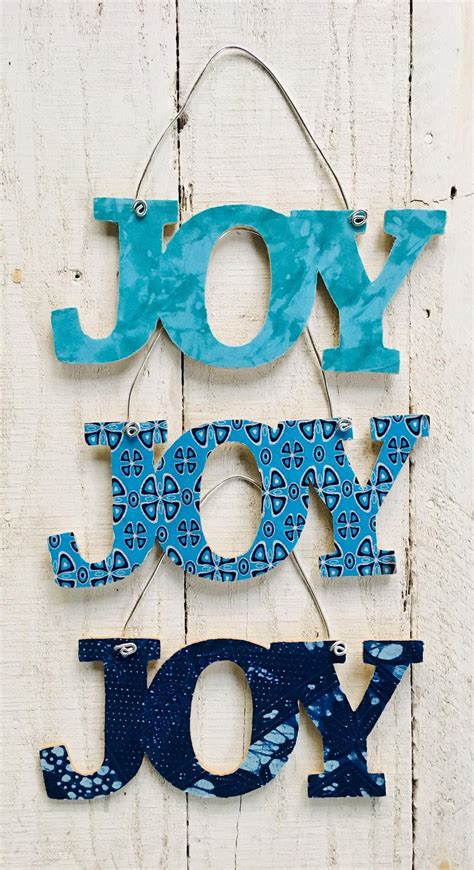 Joy Sign Art Wooden Wall Art Christian Holiday Decoration | Etsy