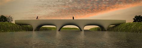 New record for longest 3D printed concrete pedestrian bridge in the ...