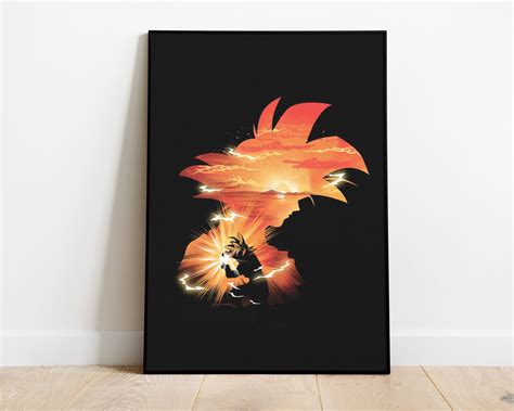 Dragon Ball Son Goku Movies Anime Japanese Home Decor Poster Canvas ...