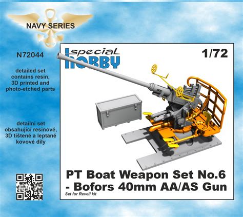 PT Boat Weapon Set No.6 - Bofors 40mm AA/AS Gun | HLJ.com