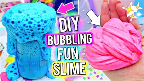 DIY BUBBLING Slime! How To Make The MOST FUN SLIME Ever! - Marissa ...