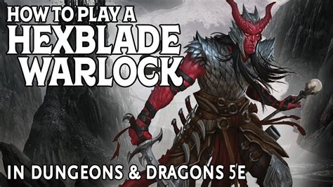 Hexblood Dnd 5E Hexblood is a playable race in 5th edition