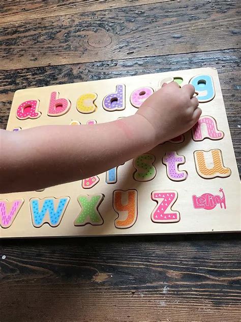 Wooden Alphabet Jigsaw Puzzle for Early Years | Fun Phonics