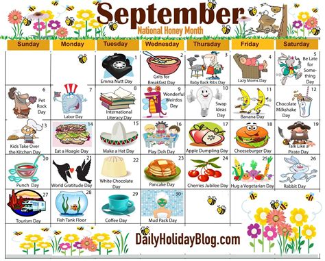 Impressive Kids Calendar Of Quirky Holidays | Kids calendar, Holiday ...