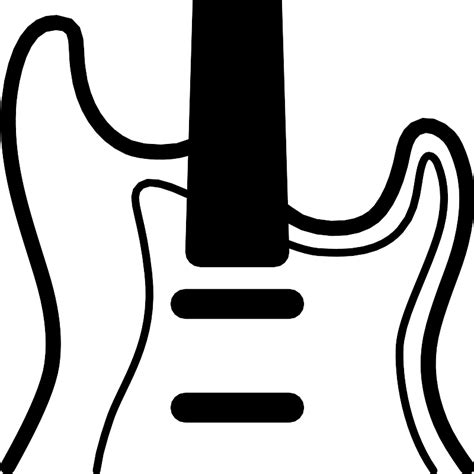 Electric Guitar Vector SVG Icon - SVG Repo