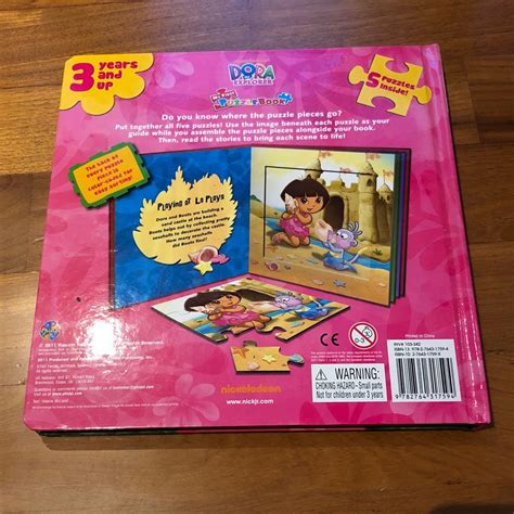 Dora the Explorer my first puzzle book, Books & Stationery, Children's ...