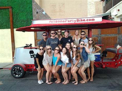 Best Adult Birthday Party Ideas in Phoenix, AZ: AZ Party Bike