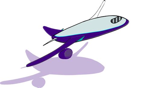 Airplane Taking Off Clip Art at Clker.com - vector clip art online ...