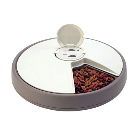 Six Day Automatic Pet Feeder Koolatron Pd06 Cat Dog Food Dish | eBay