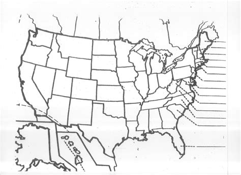 50 states and capitals map quiz printable printable maps - map of ...