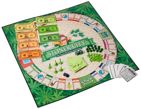 Buy Stonerware ICUP Stoner City Board Game | Hot Box Stoner’s Gift ...