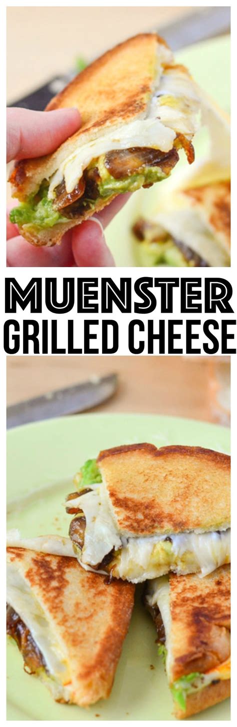 The American Muenster Grilled Cheese Sandwich Recipe - Courtney's Sweets