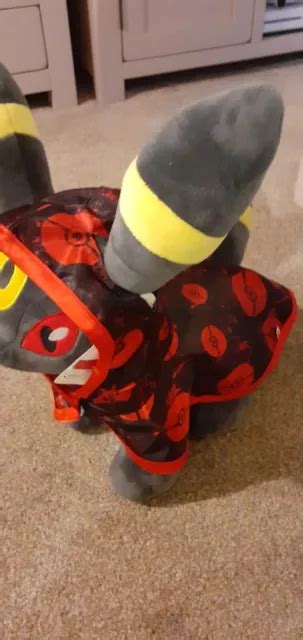 BUILD A BEAR Pokemon Umbreon Plush with Cape + Sound £35.00 - PicClick UK