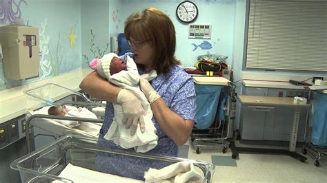 Infant - Nurse - Newborn - Baby - Hospital - Nursery - Stock Footage ...