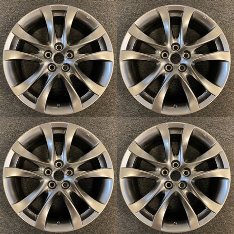 SET OF 4 19" 19x7.5 Alloy Wheels for Mazda 6 2014-2017 Hyper Silver OEM ...