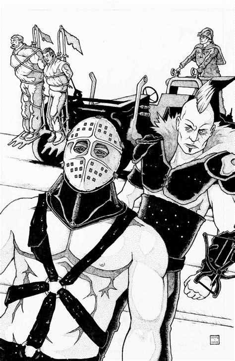 MAD MAX 2 THE LORD HUMUNGUS – FINAL INKS – Jason Lenox