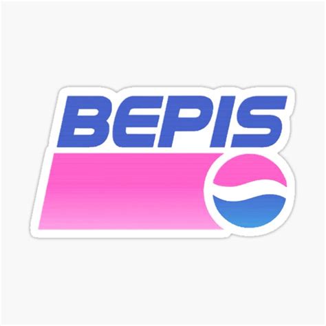 "Bepis Cola Official Logo" Sticker for Sale by RobertEady | Redbubble