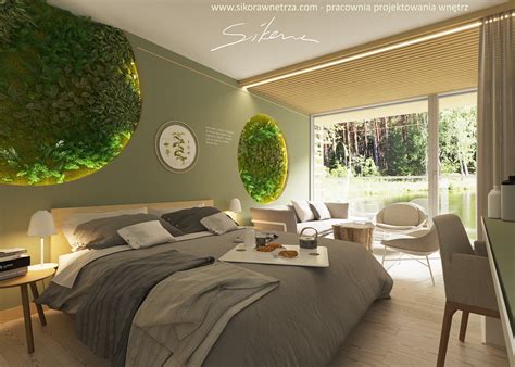 Eco-hotel room concept on Behance