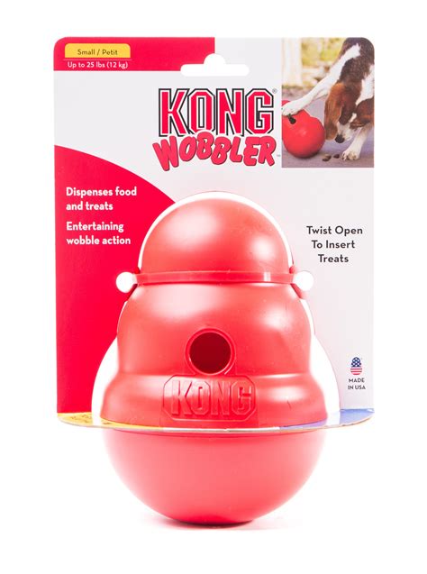 Kong Wobbler Small - Dog-Toys-Chew : Pet Shop Auckland – Pet.kiwi - Kong