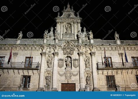 Valladolid university stock image. Image of famous, landmark - 6828201