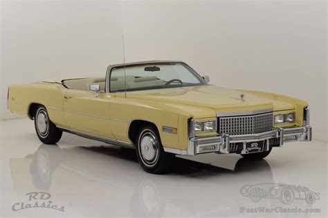 Car Cadillac Eldorado Convertible 1975 for sale - PostWarClassic