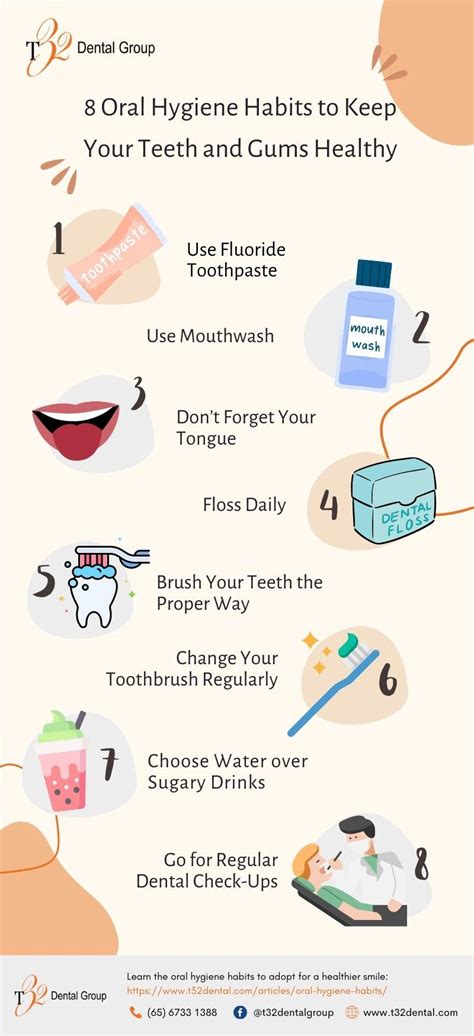 8 Oral Hygiene Habits to Keep Your Teeth and Gums Healthy | T32 Dental ...