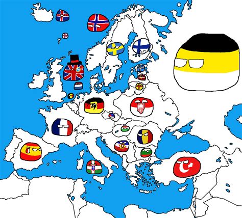 Map of Europe with Countryballs (An Better Europe) : r/countryballs