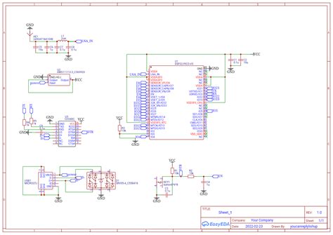 [Solved] ESP32 IC Circuit Schematic | SolveForum